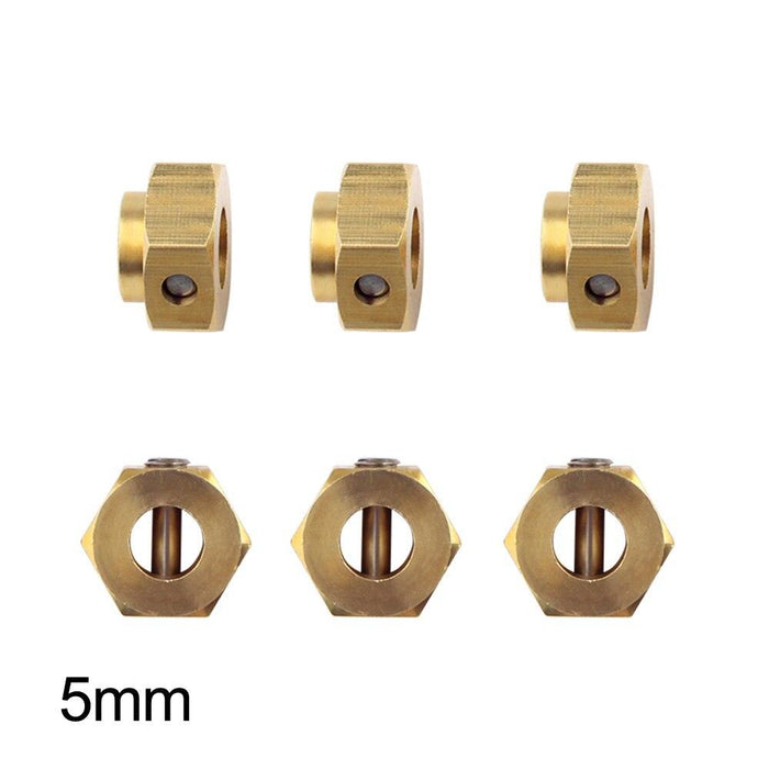 12mm Messing 5/8.5/10mm spoorverbreders wheel hex voor TRX4/TRX6 - upgraderc