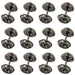 12PCS HO Scale 38" DC Wheelsets 1/87 (Metaal) HP1487 - upgraderc