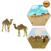 12PCS HO Scale Camel 1/87 (PVC) AN8709 - upgraderc