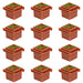 12PCS N HO OO O Scale Square Flowerbed GY36 - upgraderc