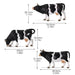 12PCS O Scale Cows 1/43 (PVC) AN4301 - upgraderc