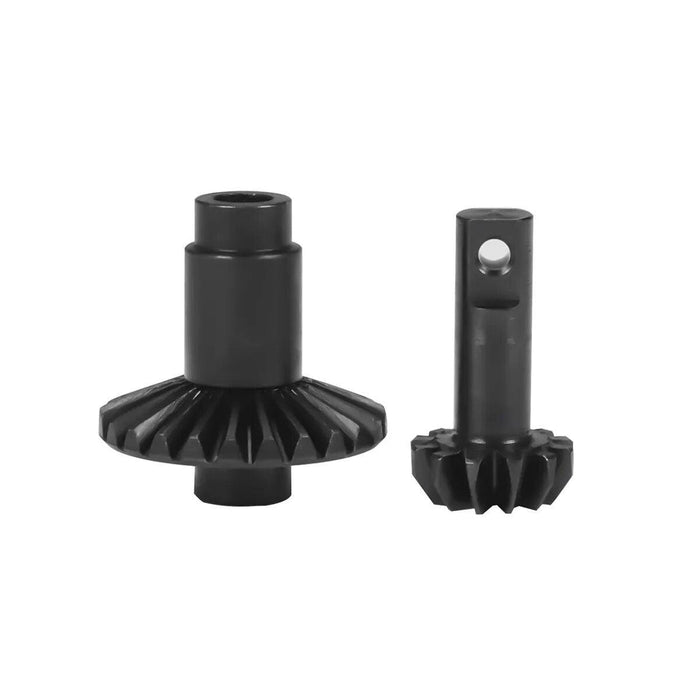 12T 24T Front/Rear Axle Gear Set for Traxxas TRX4M 1/18 (Staal) - upgraderc