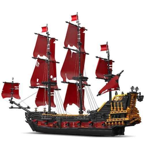 13109 Queen Anne's Revenge Model Building Blocks (3139 Stukken) - upgraderc
