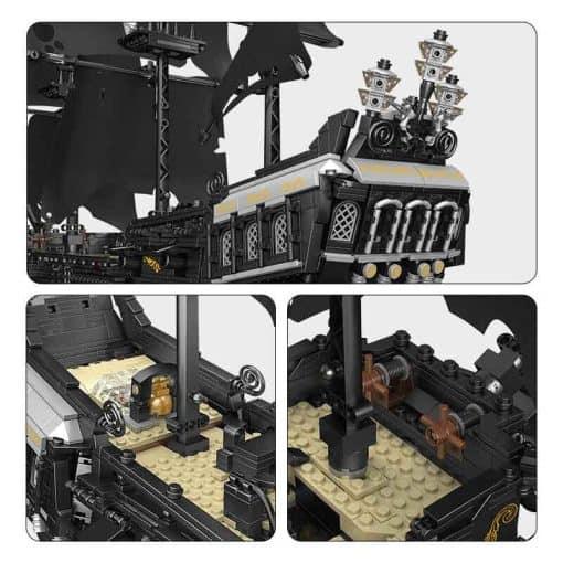 13111 Black Pearl Model Building Blocks (2868 Stukken) - upgraderc
