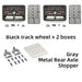 1/32-35 Crawler Continuous Wheel Track KIT (Metaal+Rubber) - upgraderc