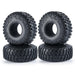 1/4Pcs 1.9" 120x52mm 1/10 Crawler Tires (Rubber) - upgraderc
