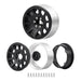 1/4pcs 1.9" Beadlock Wheel Rims for 1/10 Crawler (Aluminium) Band en/of Velg Yeahrun 