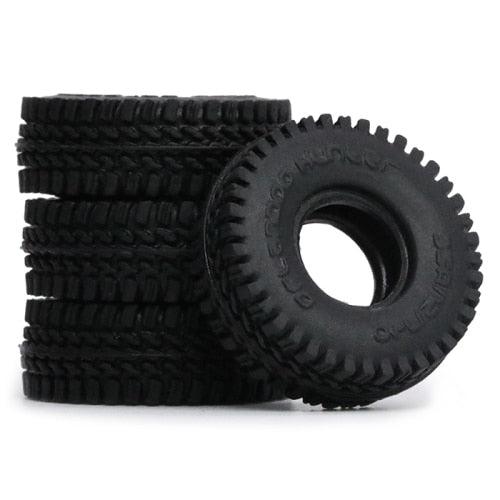 1/4PCS 1/35/32 Crawler Tires (Plastic) - upgraderc