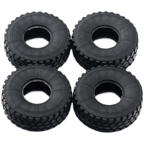 1/4PCS 40x14.4mm 1/32 Crawler Tires (Rubber) - upgraderc