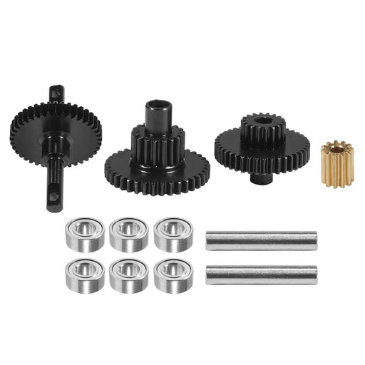 16.61:1 Gears Set for Traxxas TRX4M 1/18 (Aluminium, Staal, Messing) - upgraderc