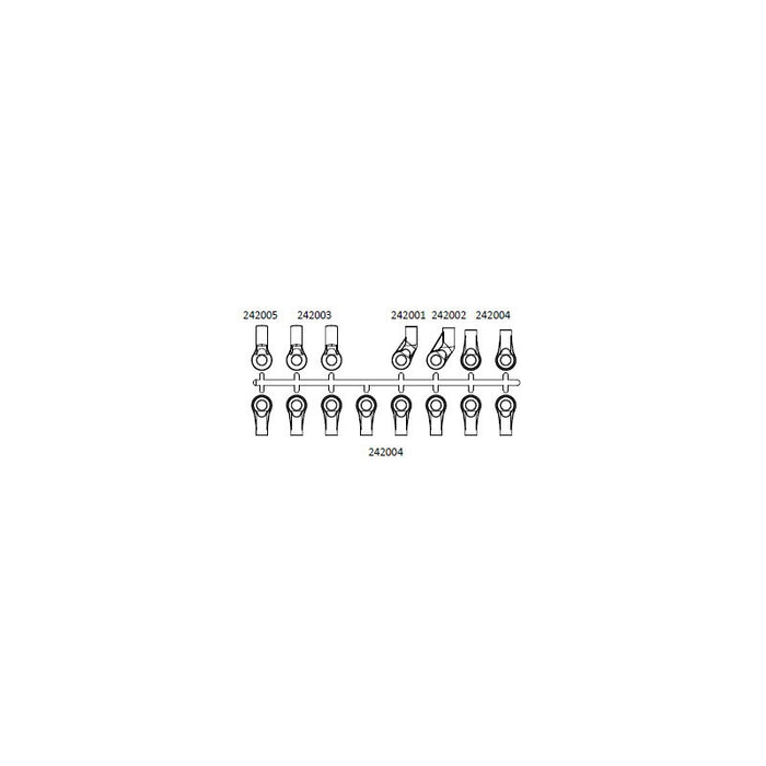 Cross RC Ball Joint Clip for EMO XX, XXL 1/6
