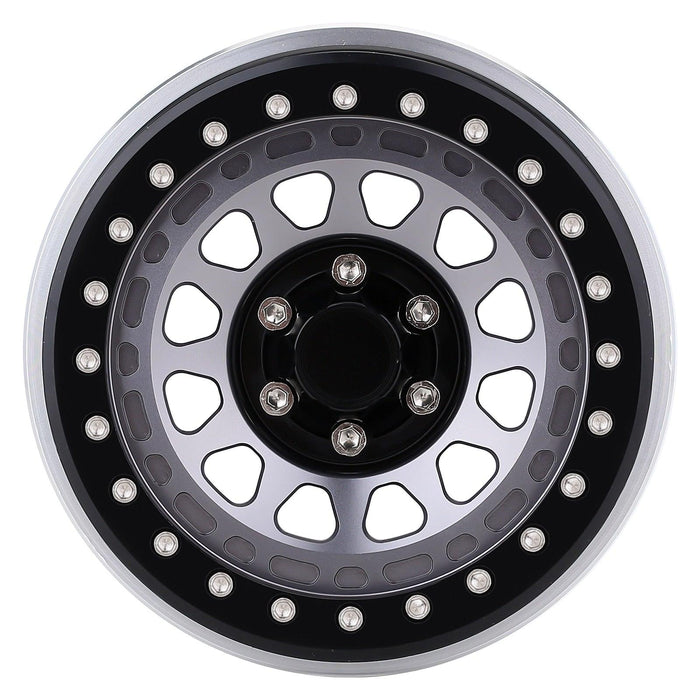 1/6 beadlock Crawler Wheels (Aluminum) 2.9" - upgraderc