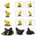 16PCS O Scale Chickens 1/43 (PVC) AN4306 - upgraderc