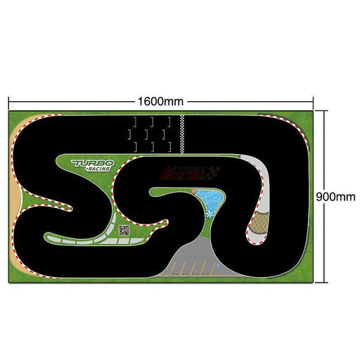 1/76 Mini Race track 1600x900mm 760102 - upgraderc