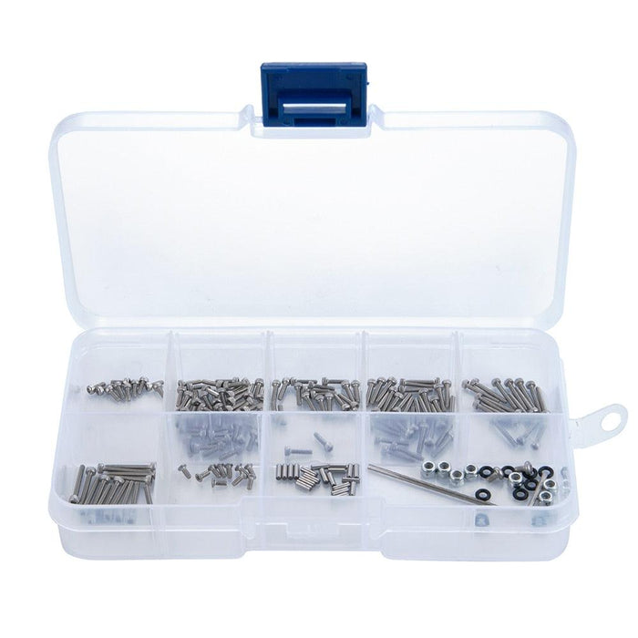 186PCS Screw Set for Axial SCX24 (Metaal) Schroef Yeahrun 