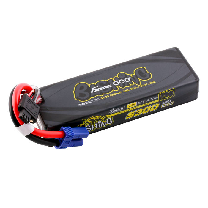 Gens Ace G-Tech 5300mAh 7.4V 100C 2S LiPo (EC5)