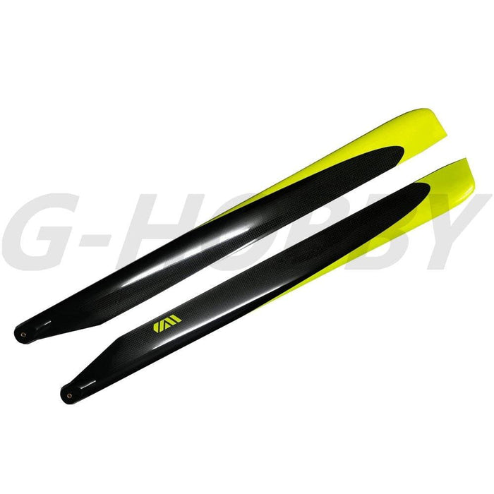 1Pair 690mm Main 106mm Tail Blade Propeller (Koolstofvezel) Onderdeel G-HOBBY 