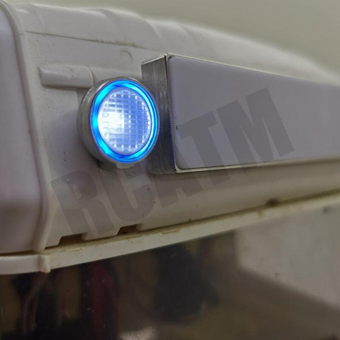 1Pair Angel Eye Spotlight for Tamiya Truck 1/14 (Metaal) Onderdeel RCATM 