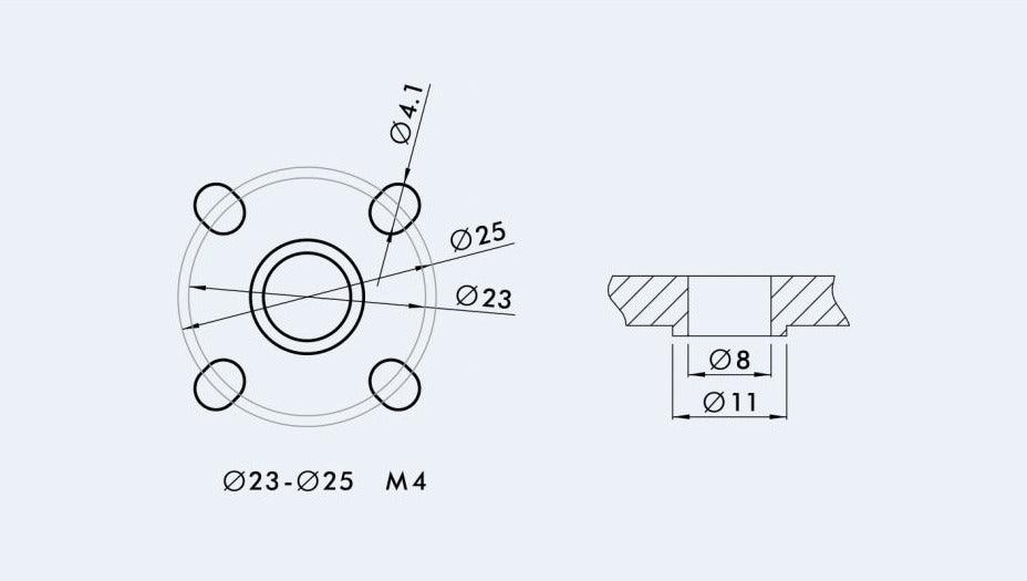 1Pair FA27.2x8.9 Foldable Propellers (Koolstofvezel) - upgraderc