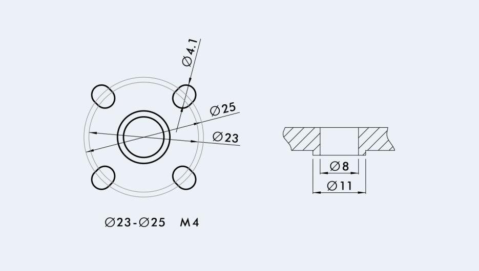 1Pair FA29.2x9.5 Foldable Propellers (Koolstofvezel) - upgraderc
