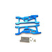 1Pair Front Suspension Arm for Losi 22S SCT 1/10 (Metaal) Onderdeel upgraderc Blue 