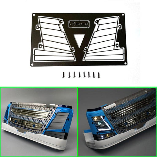 1Pair Headlight Cover for Tamiya 1/14 Truck (Metaal) Onderdeel upgraderc 