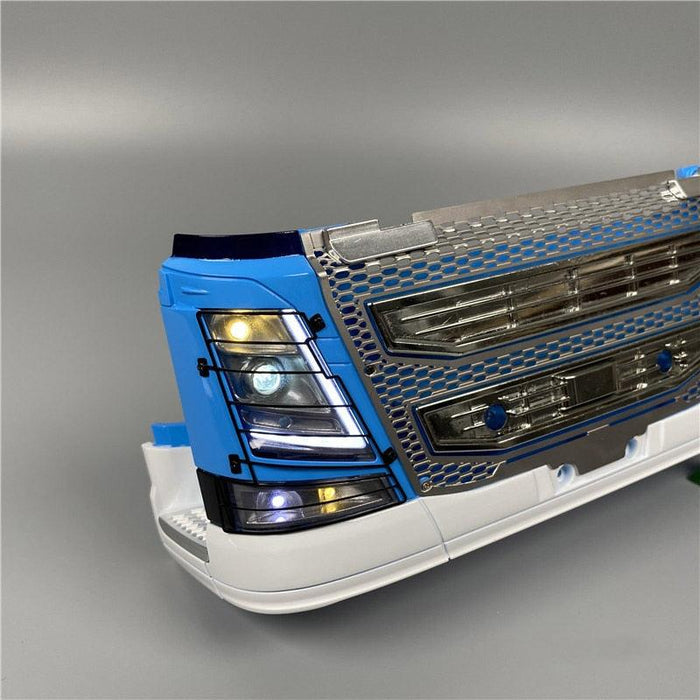 1Pair Headlight Cover for Tamiya 1/14 Truck (Metaal) Onderdeel upgraderc 