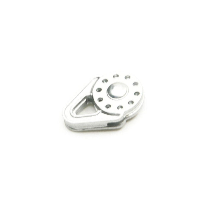 1PC 1/10 Winch Pulley Snatch Block (Metaal) - upgraderc