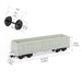 1PC HO Scale Gondola Freight Car 1/87 (Plastic, Metaal) C8742JJ - upgraderc