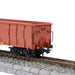 1PC HO Scale Gondola Freight Car 1/87 (Plastic, Metaal) C8742M - upgraderc