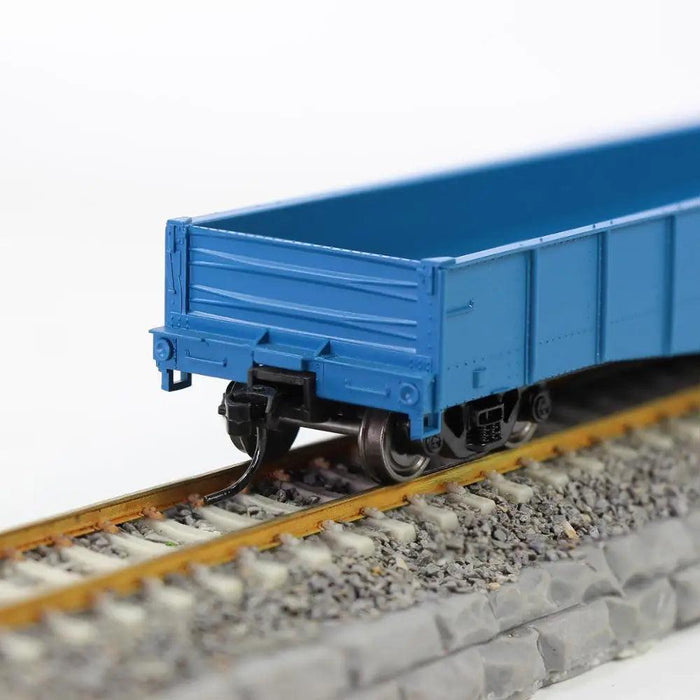 1PC HO Scale Low-side Gondola Freight Car 1/87 (Plastic, Metaal) C8743 - upgraderc