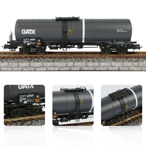 1PC HO Scale Oil Tank Freight Car 1/87 (Plastic, Metaal) C8768 - upgraderc