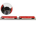 1PC N Scale Low-side Gondola Freight Car 1/150 (Plastic, Metaal) C15014P - upgraderc