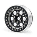 1PC/4PCS 2.2 Beadlock Wheel Rim for 1/10 Crawler (Aluminium) Band en/of Velg Yeahrun Black Silver 1PCS 
