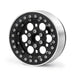 1PC/4PCS 2.2 Beadlock Wheel Rim for 1/10 Crawler (Aluminium) Band en/of Velg Yeahrun Black 1PCS 