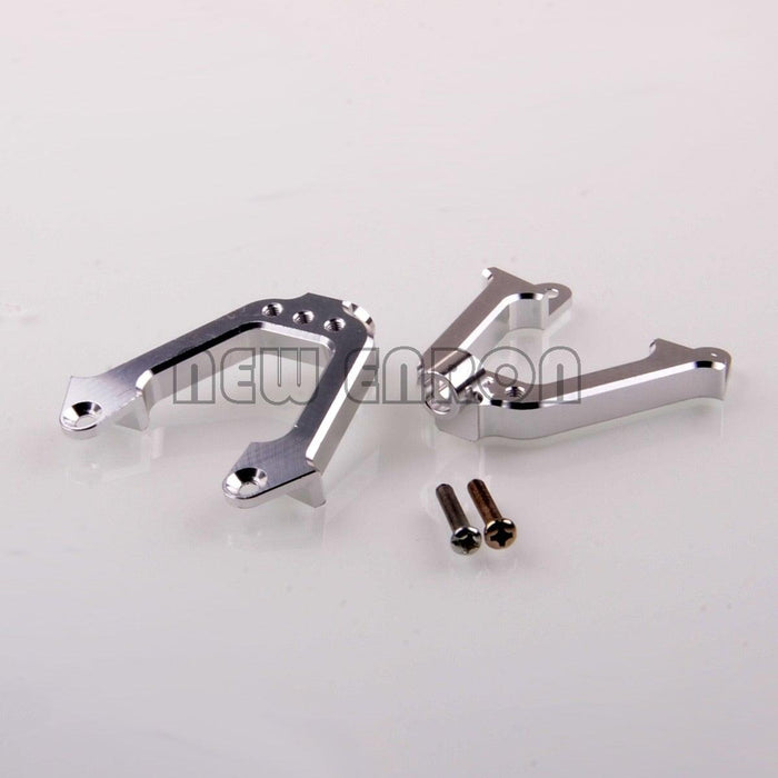 1Set Front/Rear Shock Tower for Axial SCX10 Wrangler 1/10 (Aluminium) AX80025 Onderdeel New Enron SILVER FRONT 