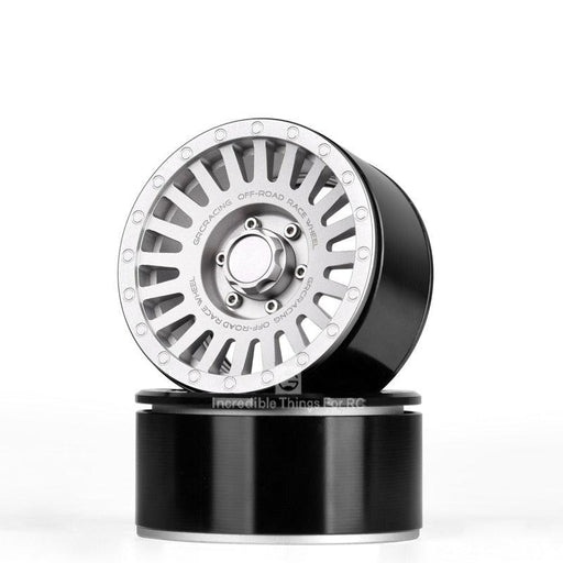 2.2" Beadlock Wheel Rims for 1/10 Truggy (Aluminium) Band en/of Velg GRC 