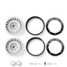2.2" Beadlock Wheel Rims for 1/10 Truggy (Aluminium) Band en/of Velg GRC GAX0143JS 