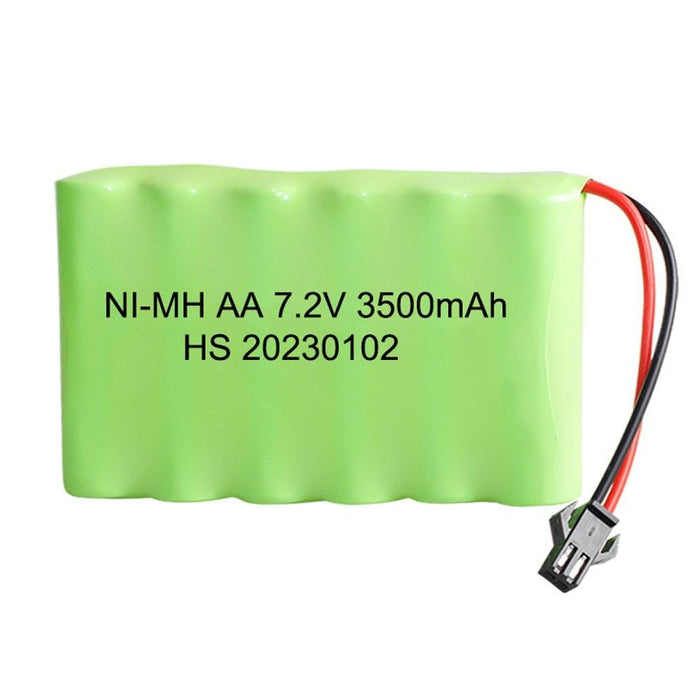 2.4V~12V 3500mah NI-MH Rechargeable Battery Pack (SM) - upgraderc