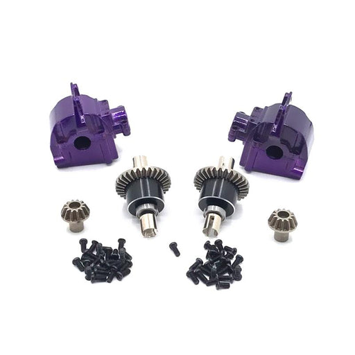 2 Sets Differential & Gear box for Wltoys 1/12, 1/14 (Metaal) Onderdeel upgraderc 