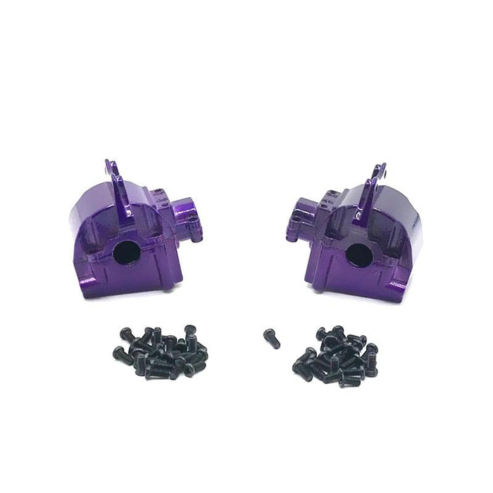 2 Sets Differential & Gear box for Wltoys 1/12, 1/14 (Metaal) Onderdeel upgraderc 002 