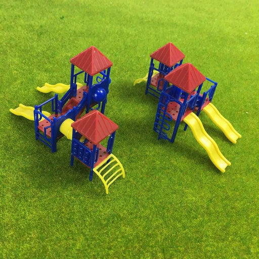2 Sets N Scale Playground Equipment 1/150 GY17150 - upgraderc