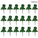 200PCS Z Scale 30mm Model Green Trees 1/220 (Plastic) D3010 - upgraderc