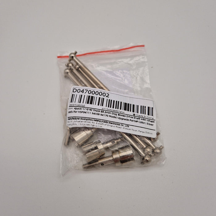 4PCS Drive Shaft Assembly for HSP 1/10 (Return)