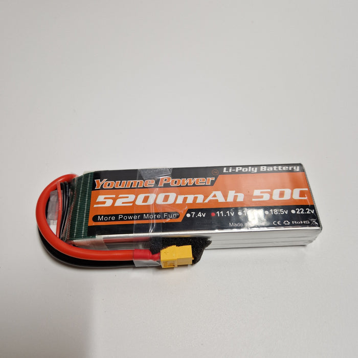 Youme 3S LiPo Accu 5200mAh XT60 (Retour)