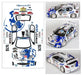 206 Rally Body Shell (237mm) Body Professional RC 