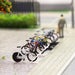 20PCS HO Scale Bikes w/ 4 Parking Racks 1/87 (Plastic) C8702 - upgraderc