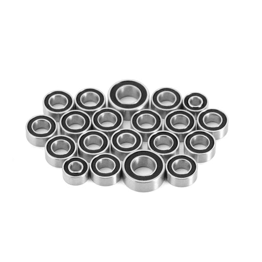 20PCS Sealed Steel Bearing Kit for Axial SCX24 1/24 (Metaal) - upgraderc