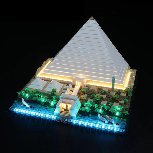 21058 Pyramid Building Blocks LED Light Kit - upgraderc