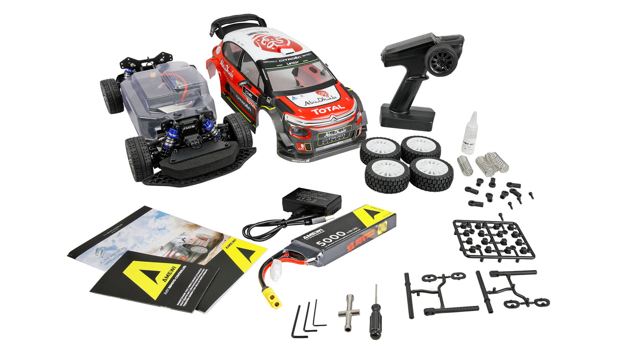 MJX Hyper Go Citroen C3 WRC Rally Brushless 4WD 1/10 RTR